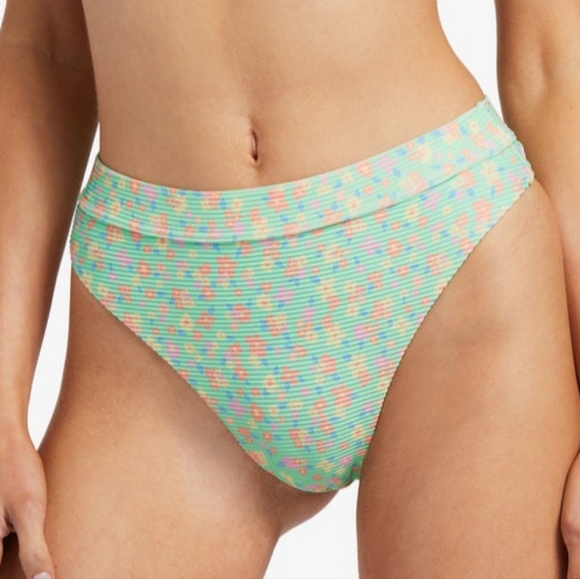 🍸BILLABONG I SEA YOU TANLINES HIGH WAIST BIKINI BOTTOMS SIZE XL/14 - Picture 1 of 7